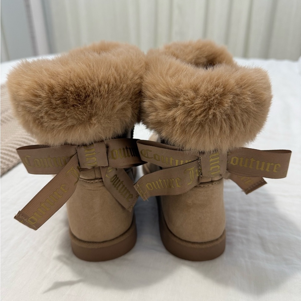 Juicy Couture Brown Fur Boots